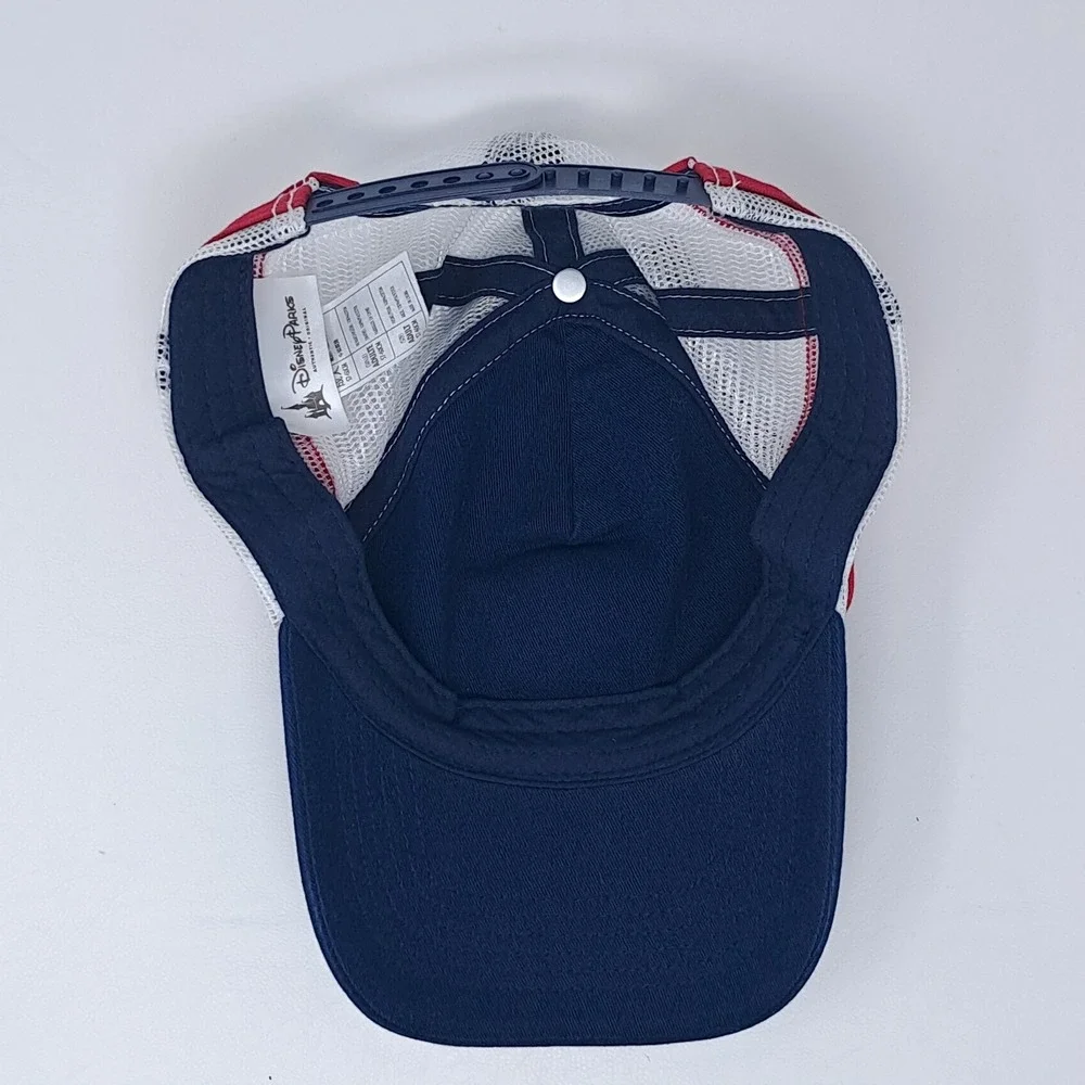 Disney Parks 1955 D Logo Snapback Adjustable Mesh Back Cap Hat One Size‎